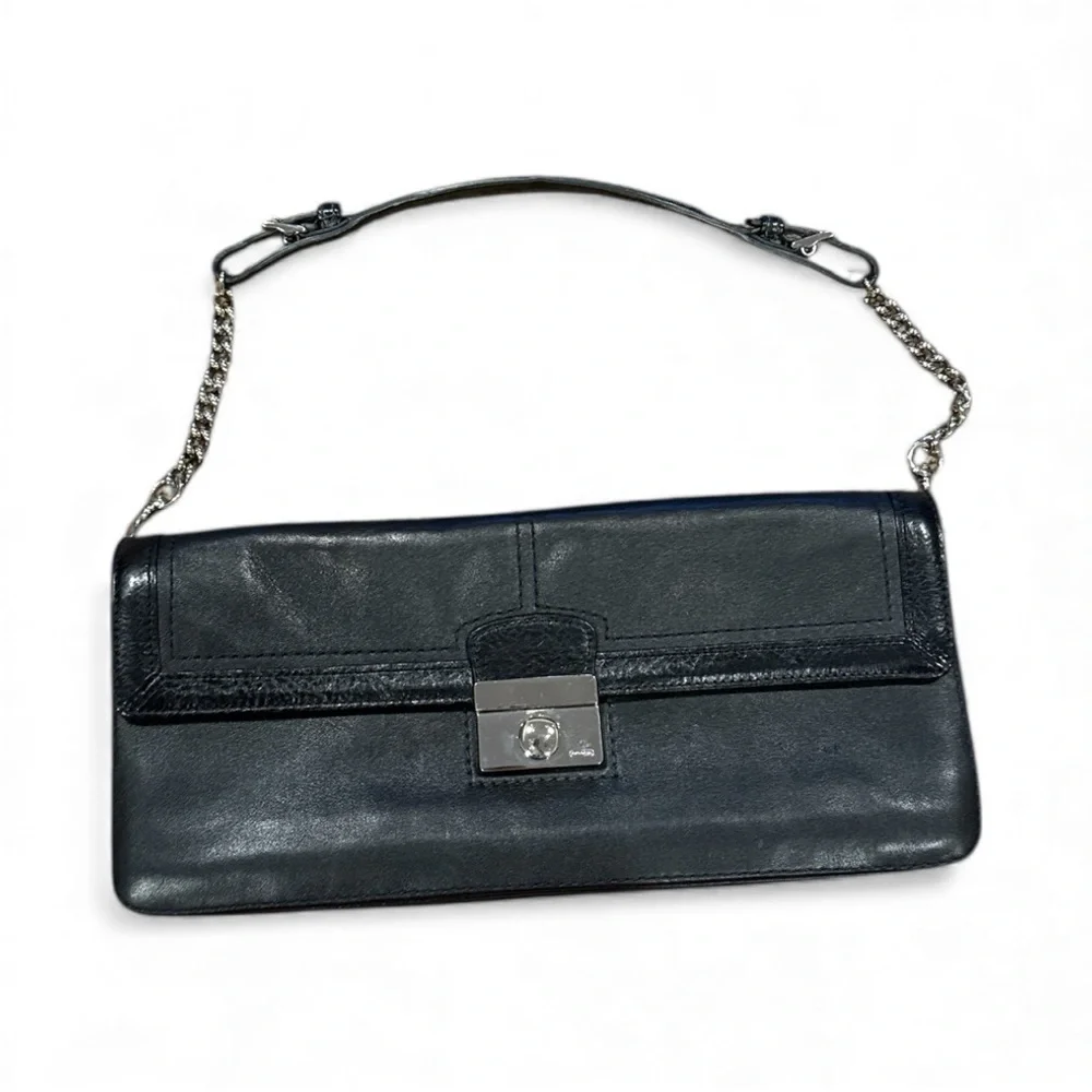 Coach black y2k shoulder bag
